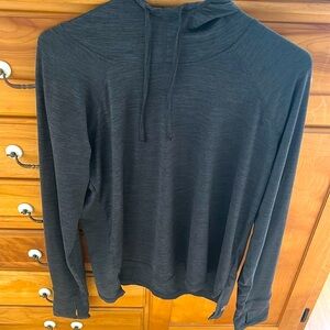 Women's Gaiam Hoodie in Gray Size M
